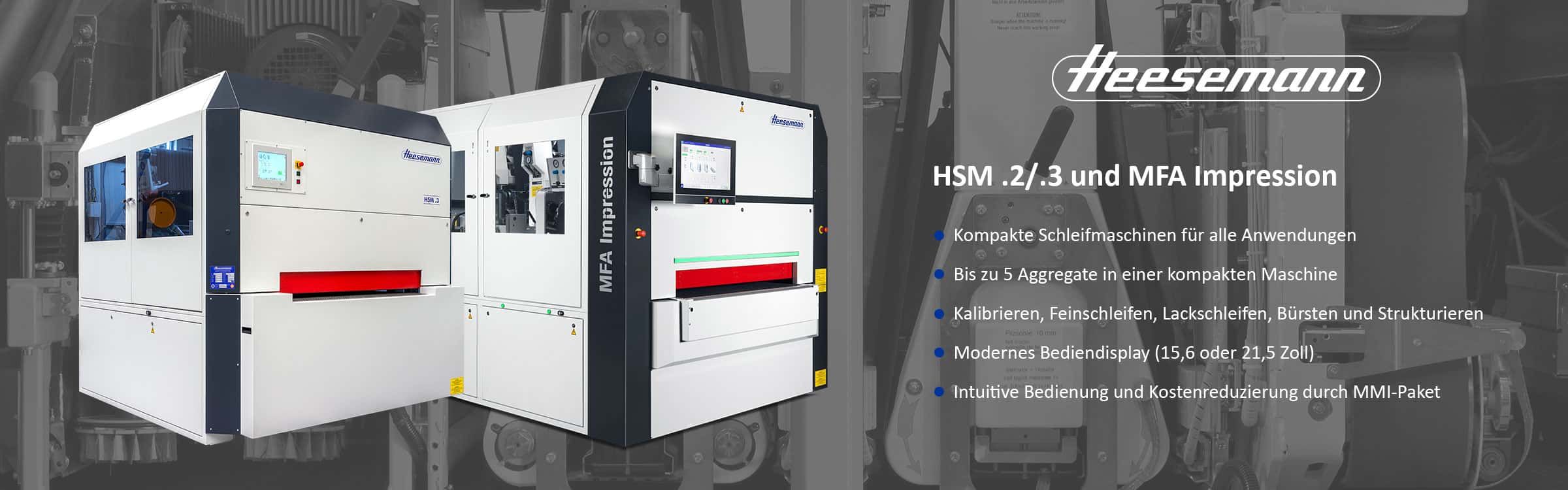 Heesemann Breitbandschleifmaschine