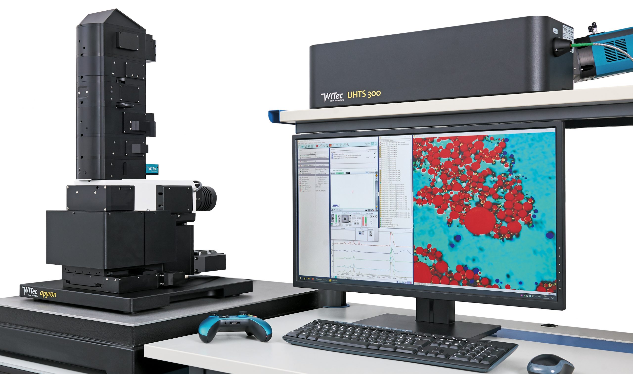 Prüftechnik: WITec alpha300 apyron