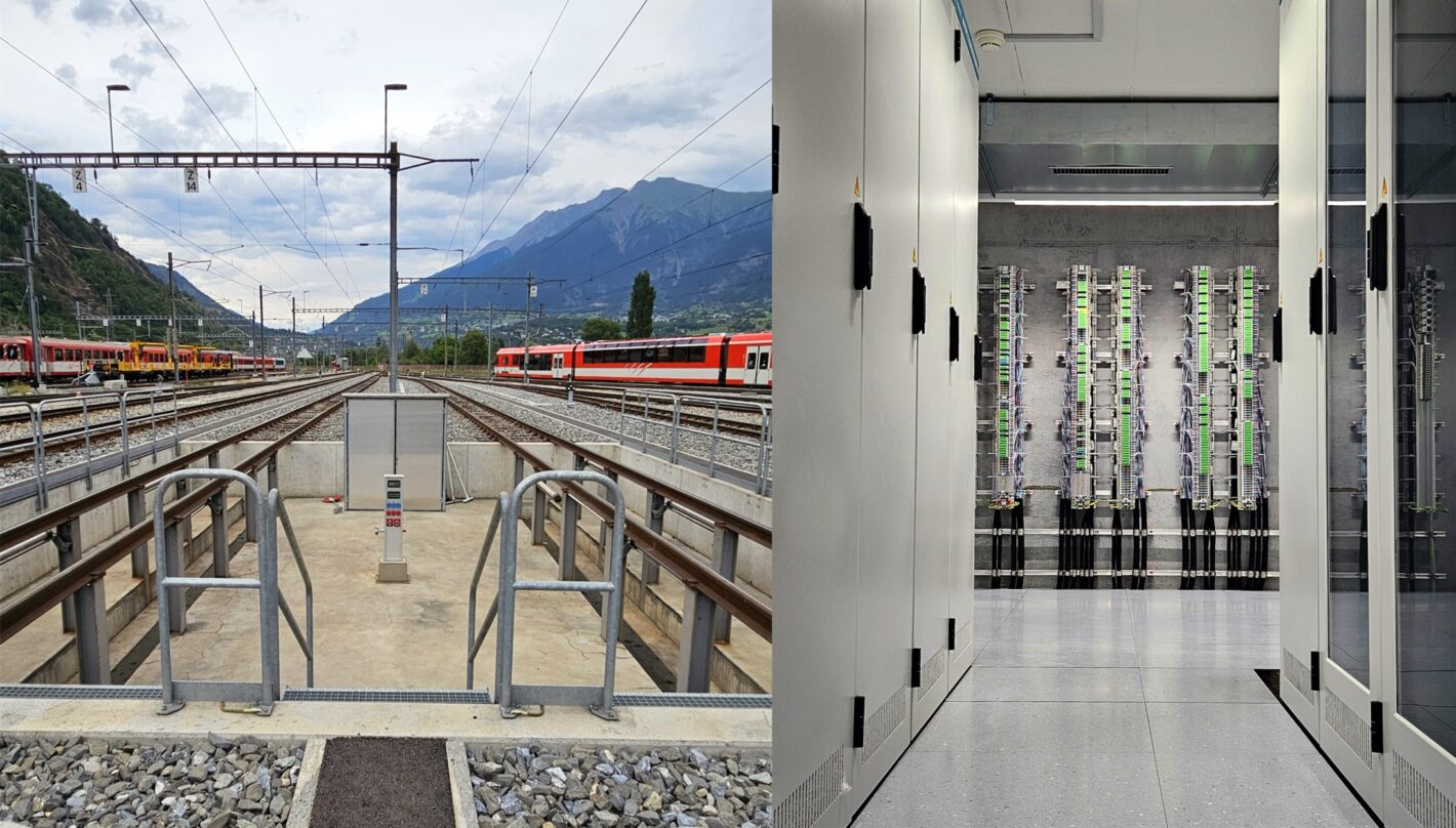 Glisergrund depot, Matterhorn Gotthard Bahn