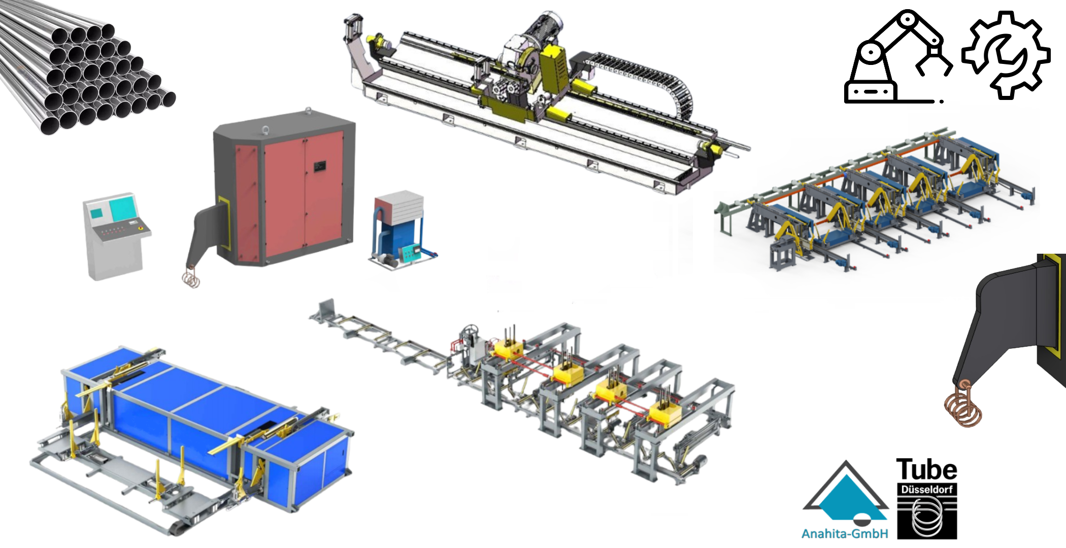 ERW-Rohrproduktionsstraße