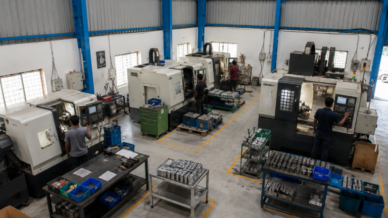 CNC-machined precision parts