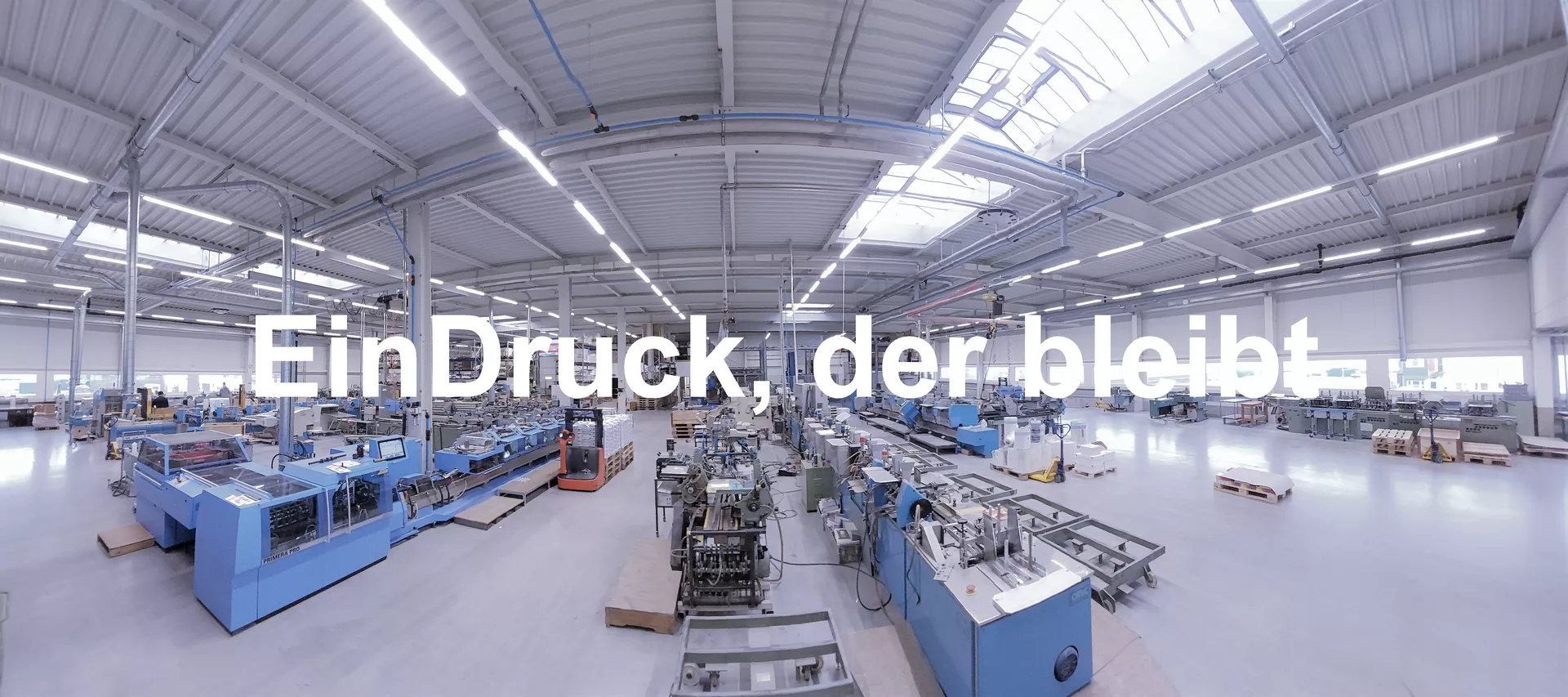 Schär Druckverarbeitung – Fertigung
