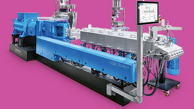 ZSK Doppelschneckenextruder