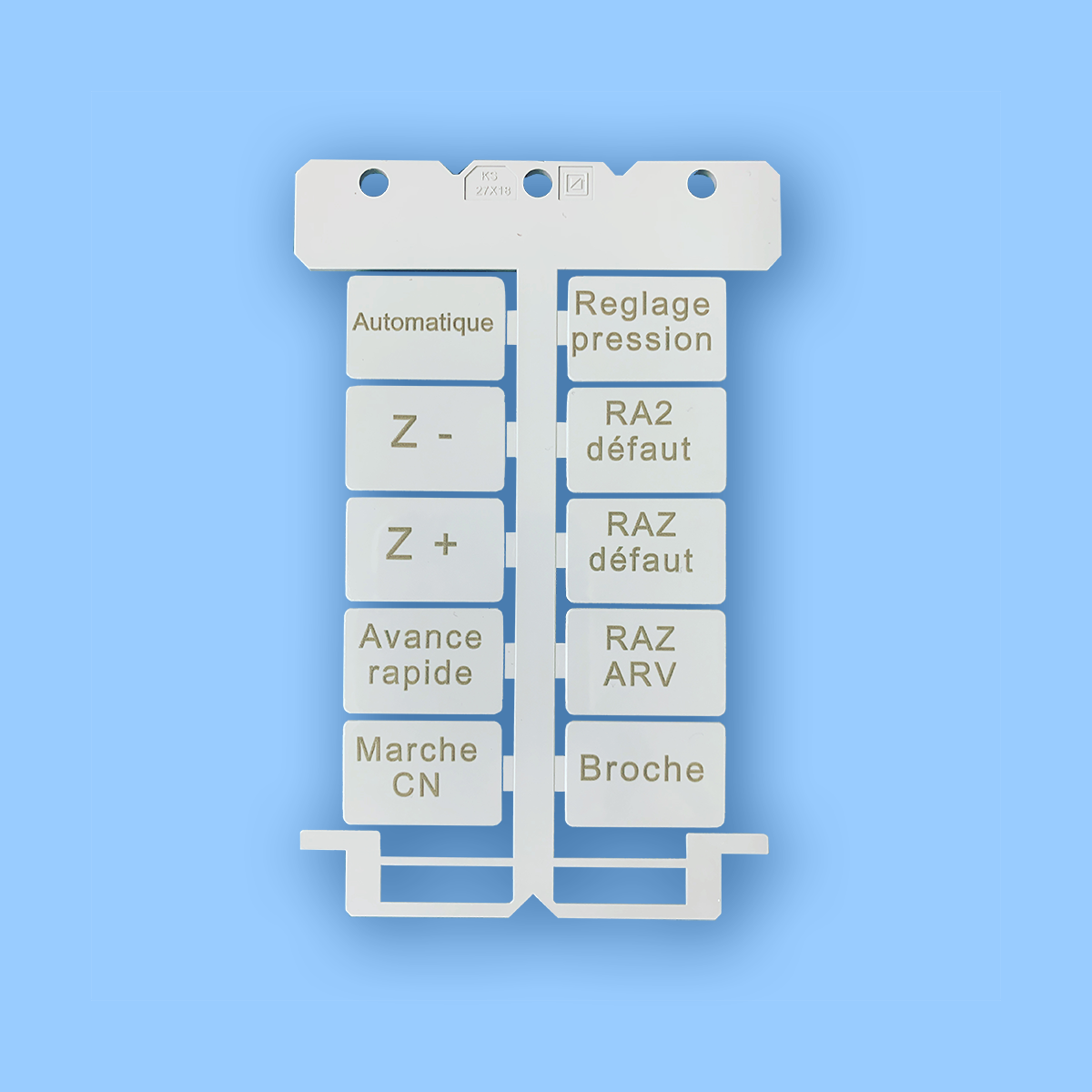 Beschriftung für die Elektrotechnik