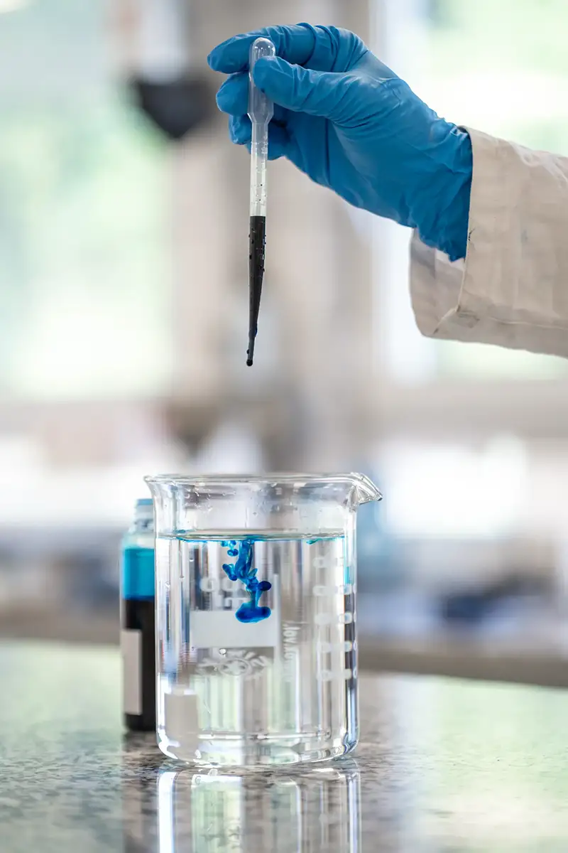 Produktanalyse im Labor