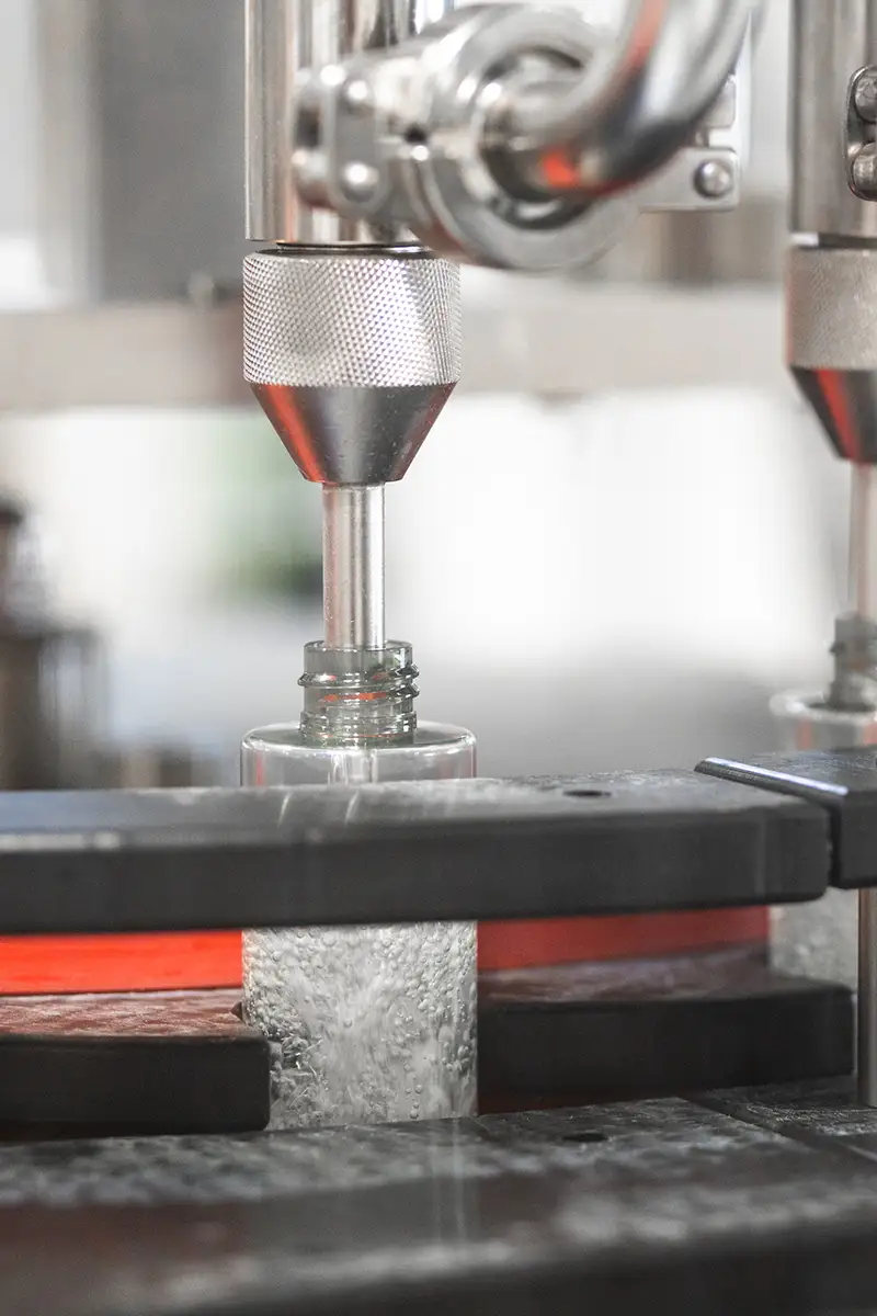 Automatisierte Glasbefüllung