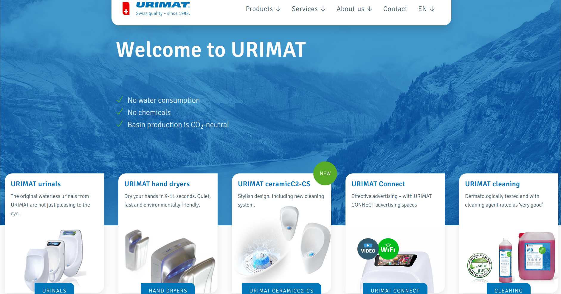 URIMAT product overview