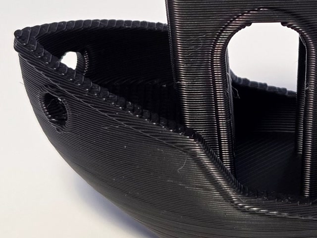 Benchy-Testdruck mit 0,28 mm Schichthöhe – schneller Druck mit weniger feiner