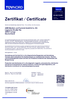 Zertifikat DIN EN ISO 13485