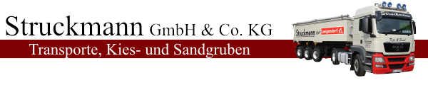 Logo Struckmann GmbH & Co. KG Sand- und Kieswerke