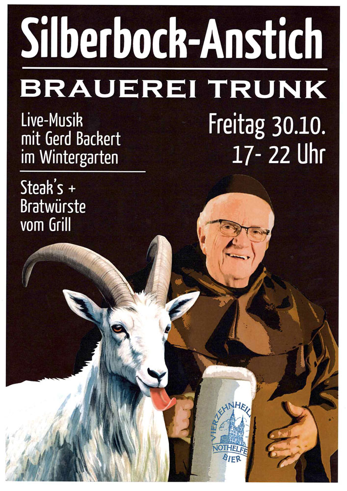 Saisonbier der Brauerei Trunk