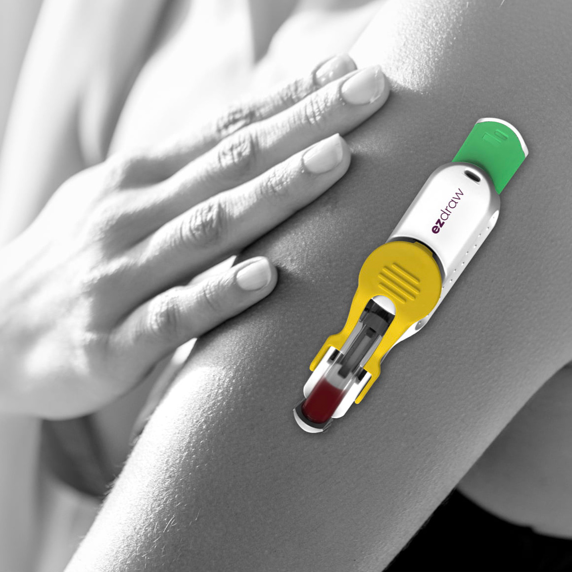 ezdraw – needle-free disposable blood sampling