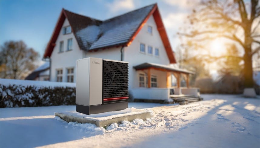 Wärmepumpe als Luftaußenaufstellung mit R290