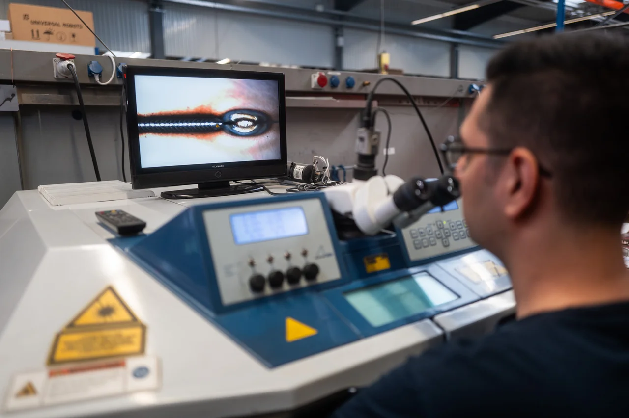 Laserschweißen mit minimalem Wärmeeinfluss