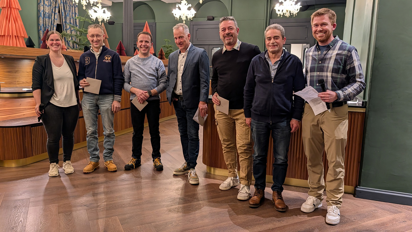 Ehrung langjähriger Mitarbeitender