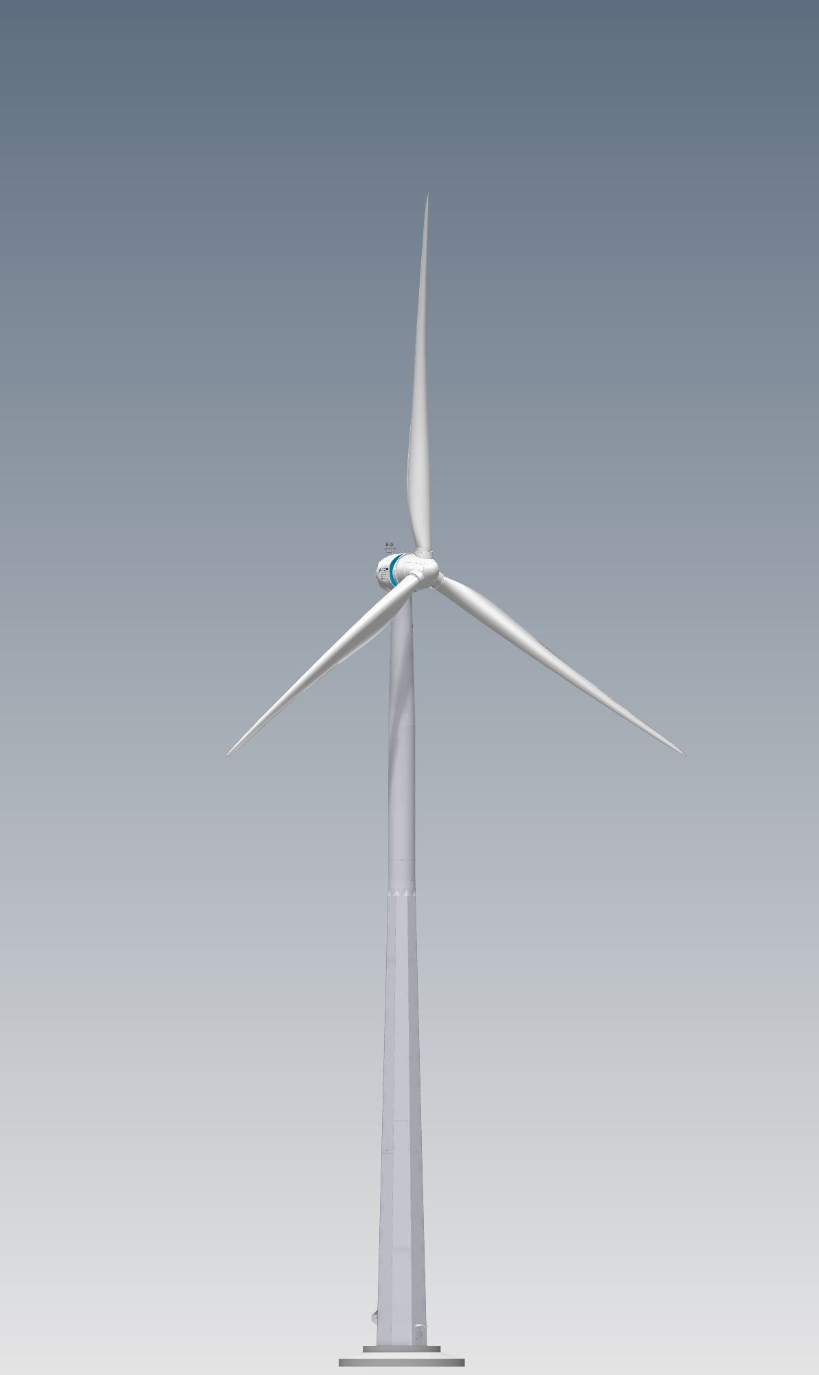 A3000 Nabenhöhe 122 m (Hybridturm)