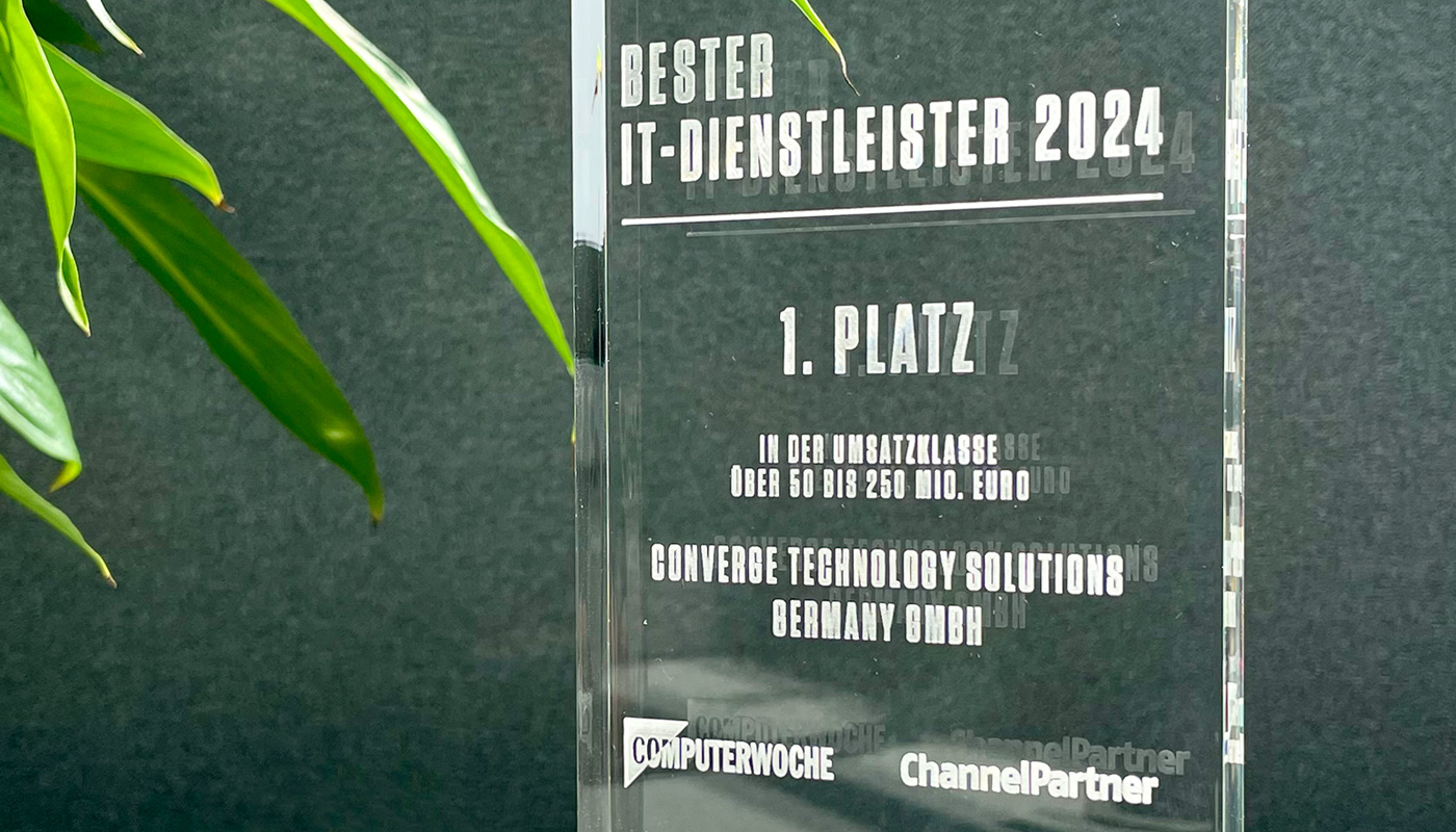 Award as best IT service provider 2024