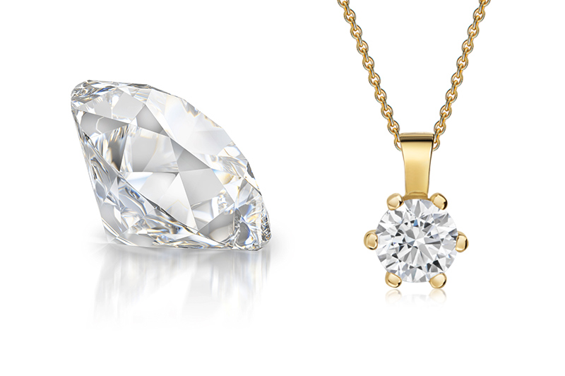 Fassungen mit Diamant