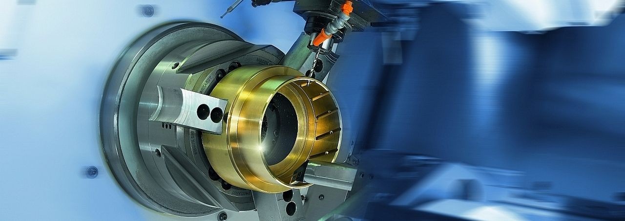 Drehmaschine in der Fertigung Flein