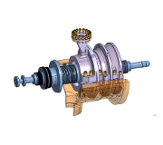 Turbine komplett