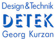 Logo DETEK Design & Technik Georg Kurzan GmbH