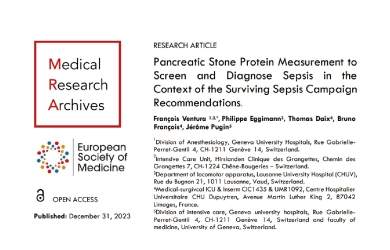 Klinische Studie: PSP zum Sepsis-Screening und zur Diagnose (Ventura)