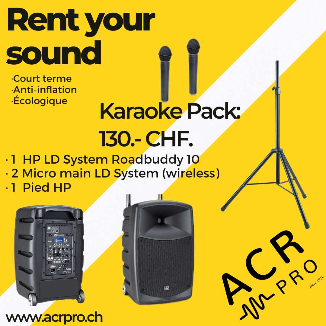 Karaoke-Paket (Verleih)