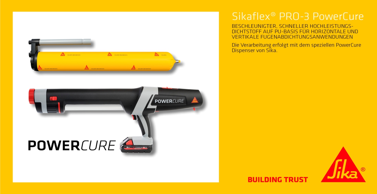 Sika Pro 3 Power Cure aus dem Sortiment