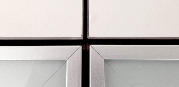 Montage-Detail Küche