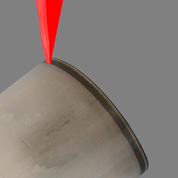 Laserschweißen eines Kunststoffbauteils