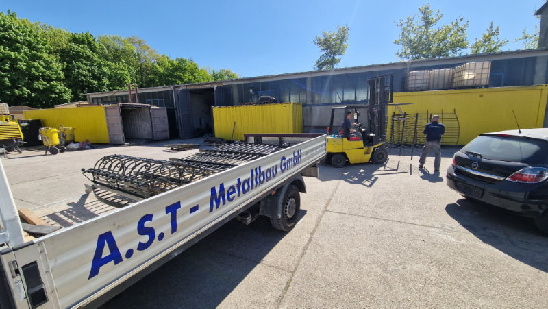 AST Metallbau – Fertigung
