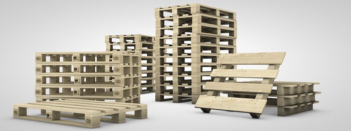 Palettenproduktion