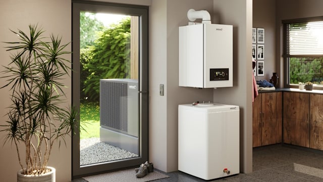 Hybridheizung mit Kit 65