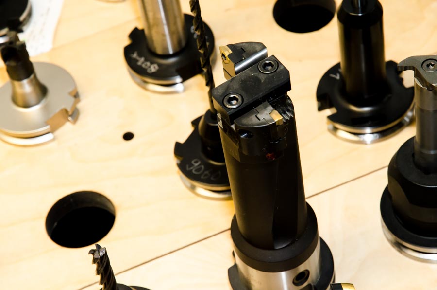 CNC-Fertigung im Betrieb