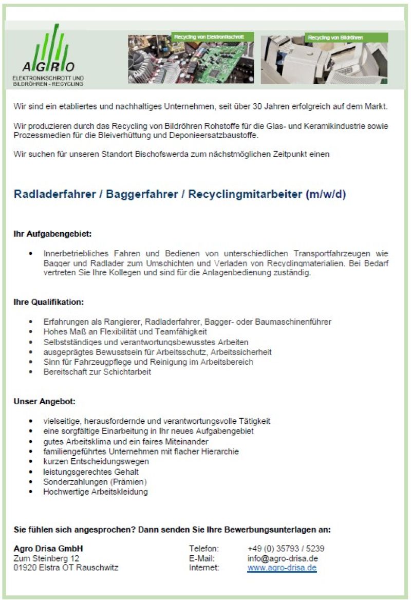 Agro Drisa – Fertigung