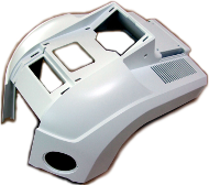 PUR housing cover