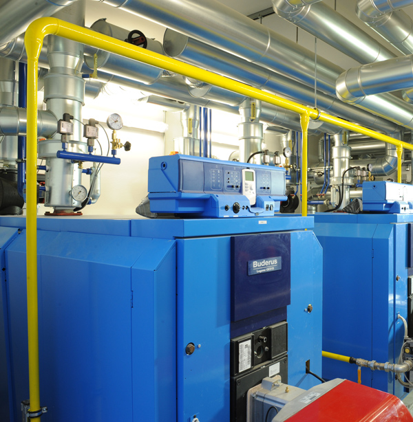 Gas pressure regulating station