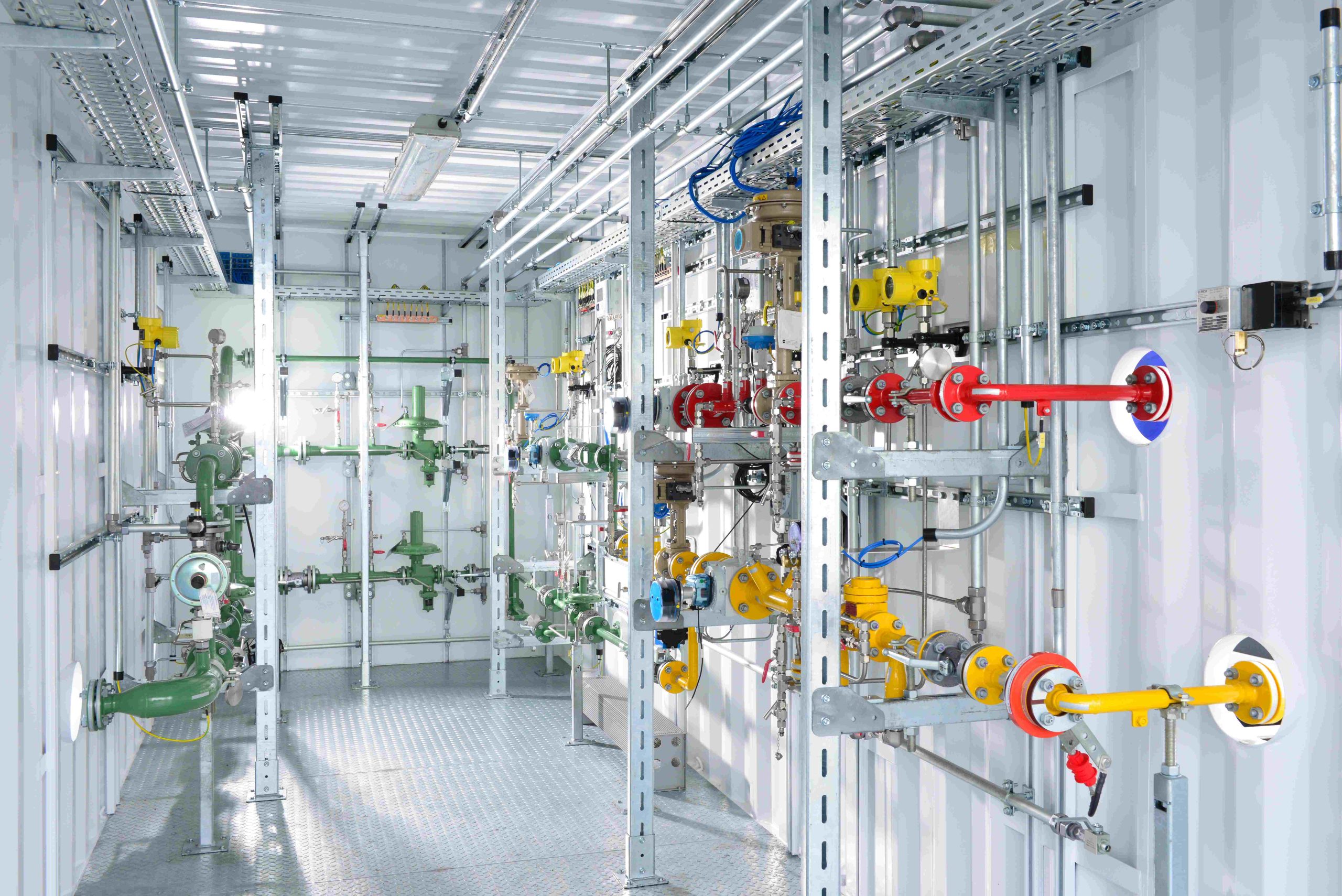 Hydrogen high-pressure test rig