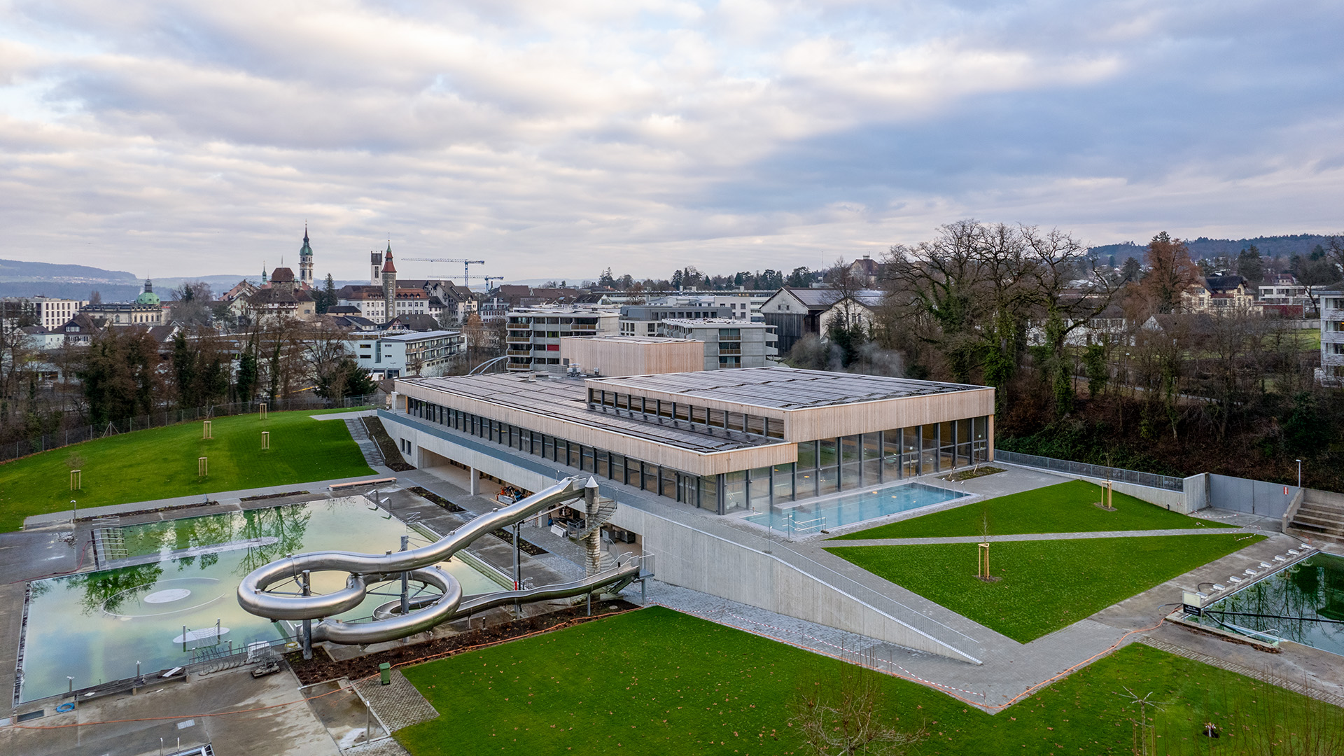 Project: New construction of Schlossbadi (indoor pool), Frauenfeld