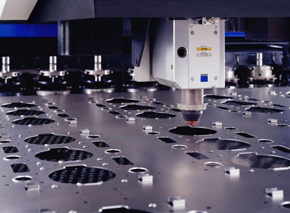 TruLaser cutting machine in the Vreden machine park