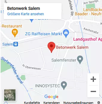 Transportbeton-Lieferung per Fahrmischer