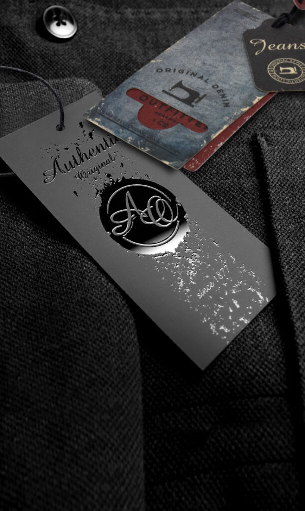 Textilverpackungen und Hangtags