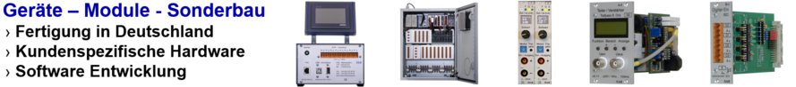 SAB Modulares Messsystem