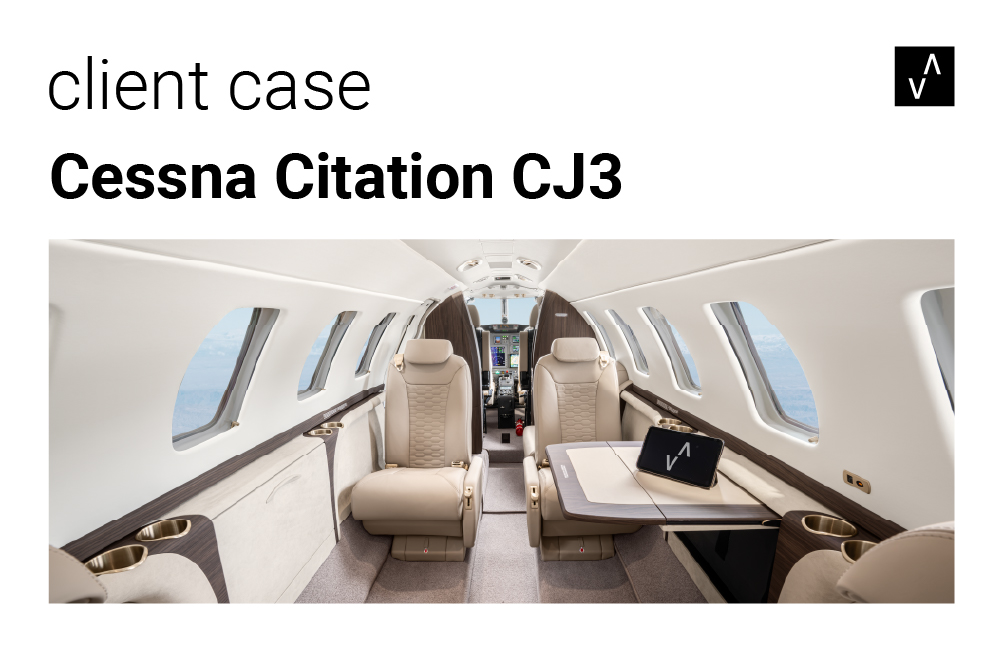 Cessna Citation CJ3 – Client Case