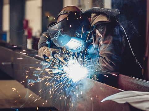 Schweißbaugruppen aus Stahl und Aluminium