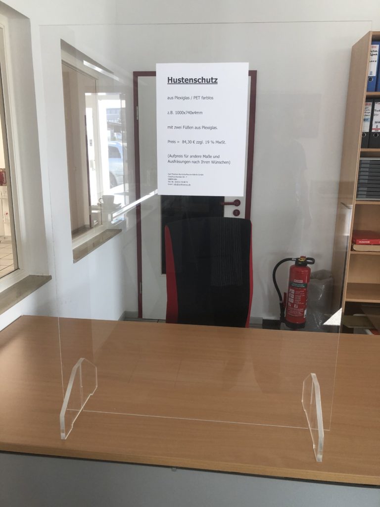 Husten- und Kontaktschutz