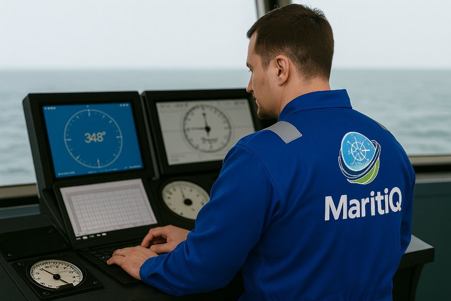Nautical Platform for magnetic compass adjustment