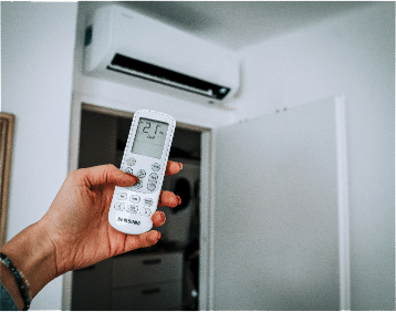 Split-Klimaanlage mit Außengerät