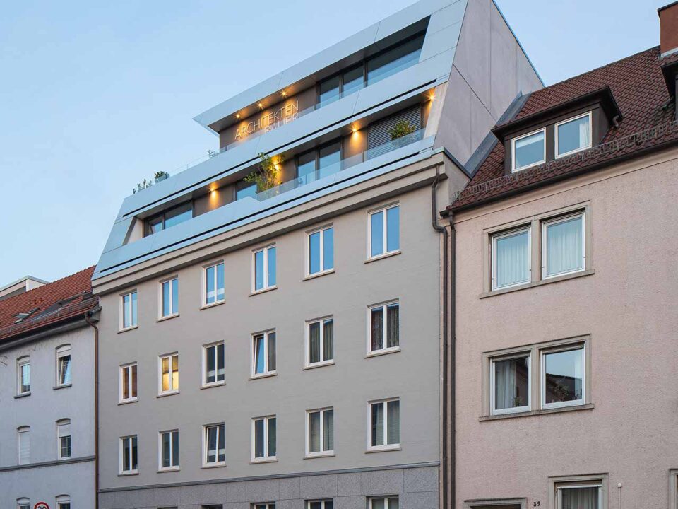 Dachaufstockung Neu-Ulm Mitte