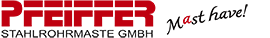 Logo Pfeiffer Stahlrohrmaste GmbH